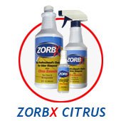 ZORBX Citrus Odor Remover      #1140xc